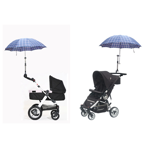 [มีตำหนิ] ด้ามจับร่ม ติดรถเข็นเด็ก/รถเข็นผู้ป่วย/ติดจักรยาน/เก้าอี้ตกปลา