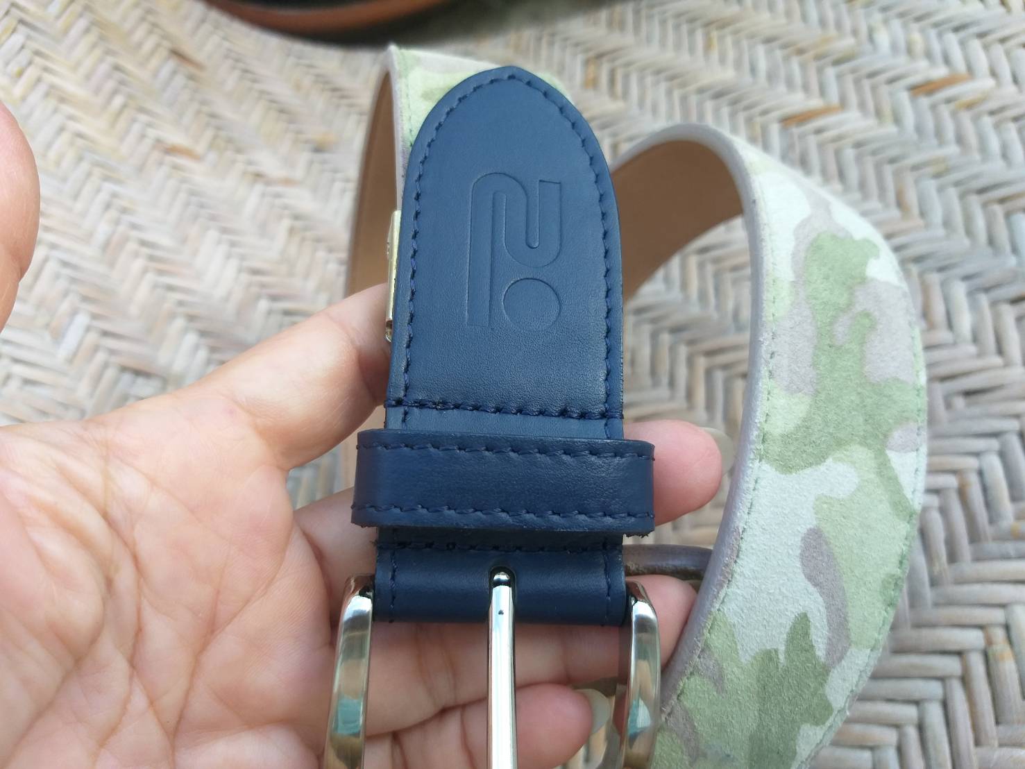 เข็มขัดชาย ลายพราง ROSASEN สวยมาก (ของใหม่)