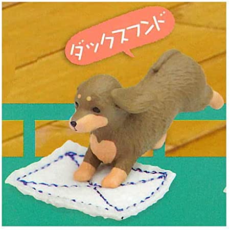 กาชาปองฟิกเกอร์น้องหมาถูพื้น V2