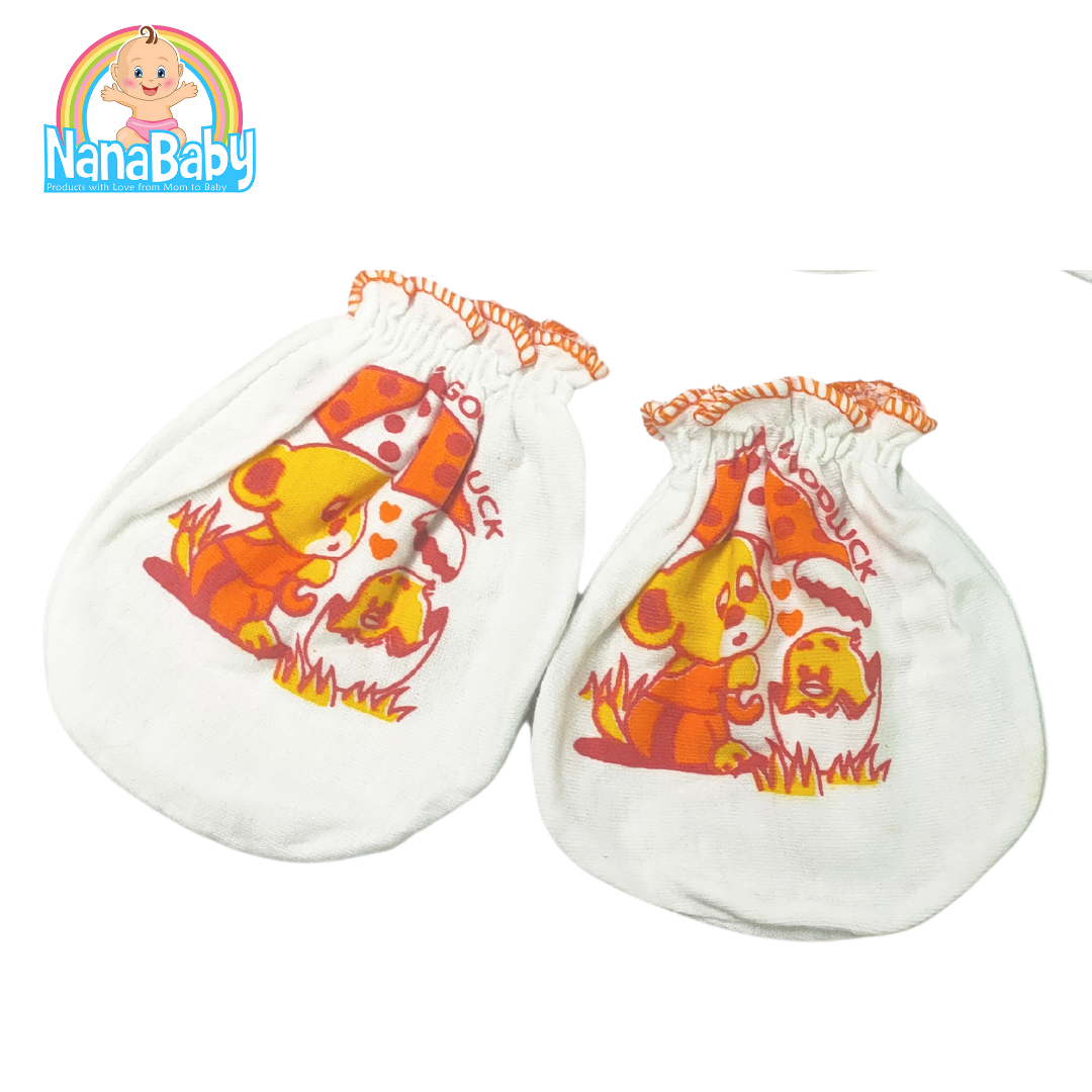 ถุงมือเด็กแรกเกิด ถุงมือเด็กอ่อน ถุงมือทารกแรกเกิด 0-3 เดือน