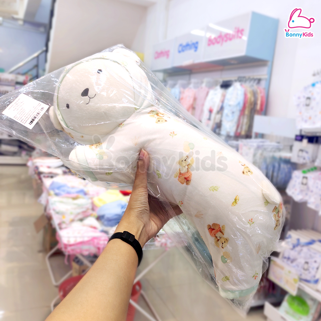 Little Eden (ลิตเติ้ลอีเด้น) Teddy House x Little Eden - หมอนพี่หมี Logoe (2 ไซส์)