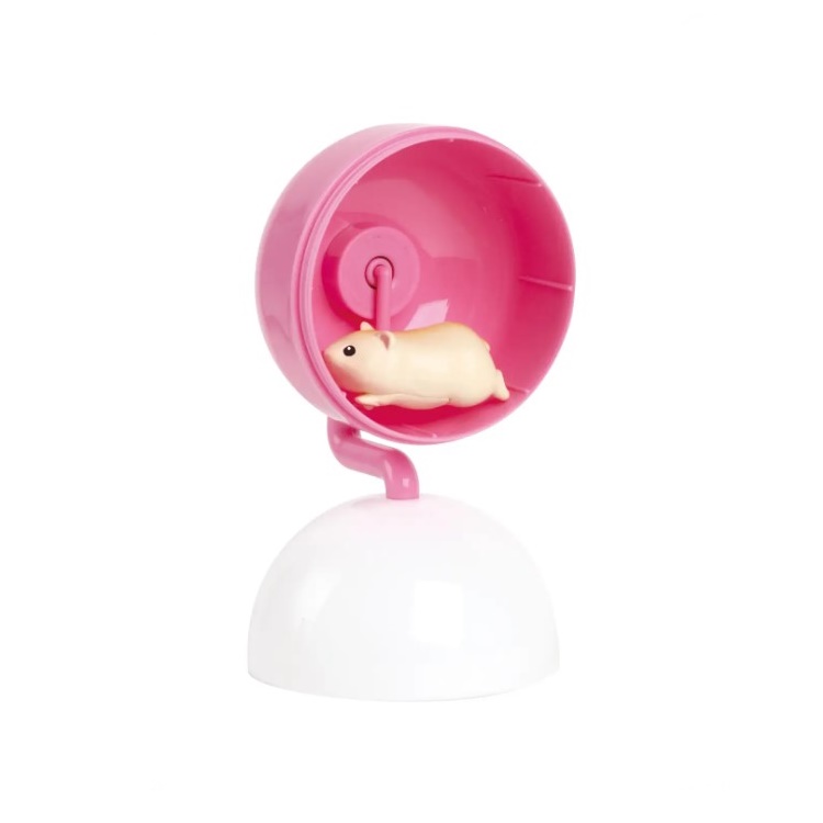 กาชาปองมาสคอทหนูแฮมสเตอร์ Spin around! Hamster & Wheel
