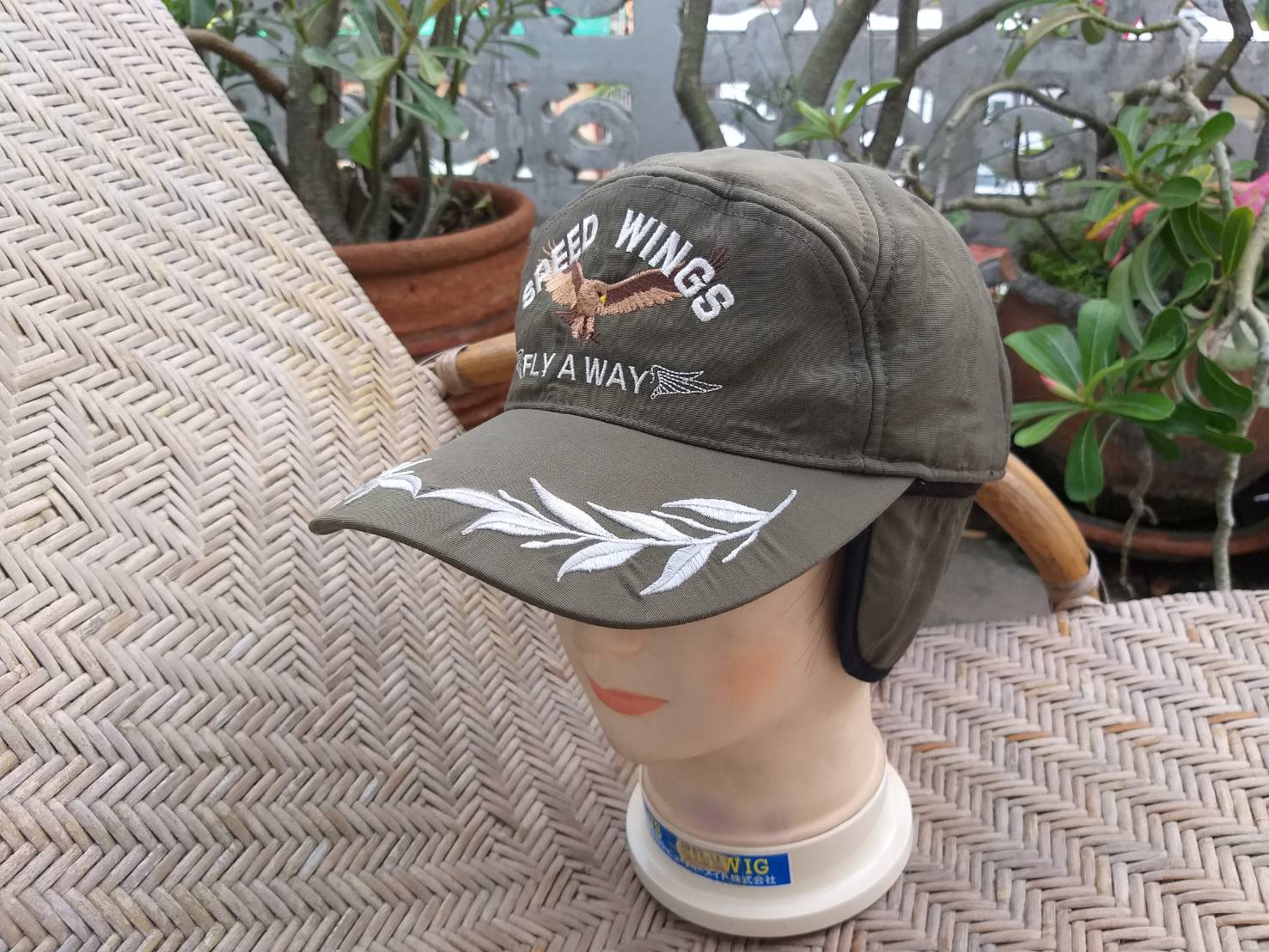 หมวกแก๊ป มีปีกปิดหู ใส่หน้าหนาวได้ ได้ทุกฤดู