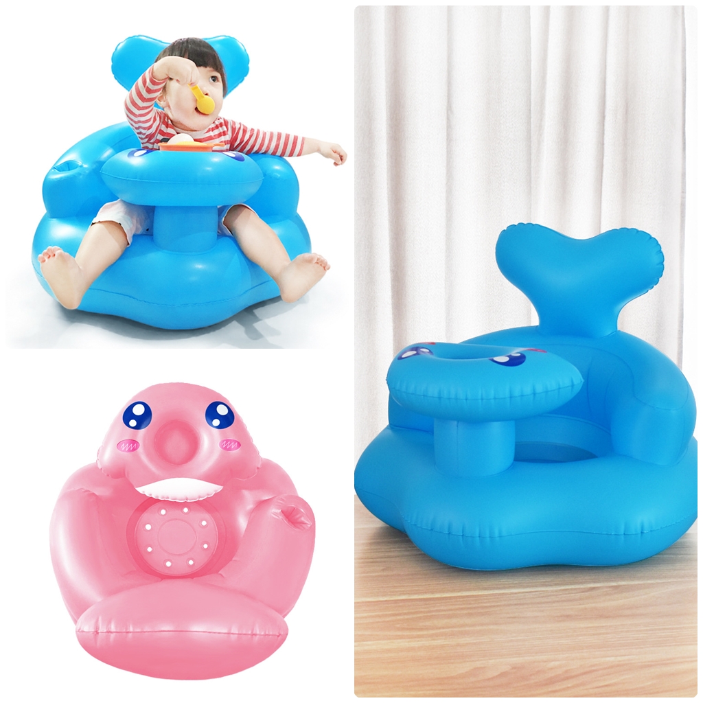 เก้าอี้หัดนั่งเด็กเป่าลม Soft Baby Frist Chair