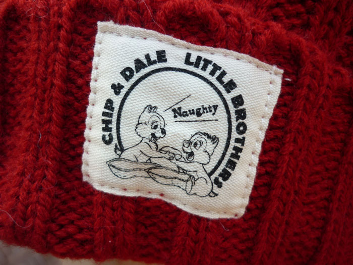 หมวกไหมพรม CHIP & DALE ลิขสิทธิ์แท้ Disney