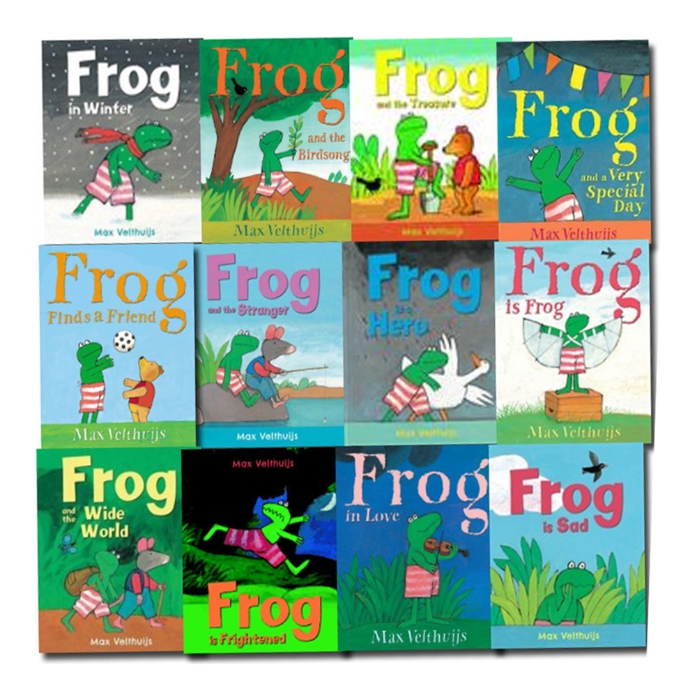 Max Velthuijs : FROG Stories 12 Books Collection : เซตนิทานคลาสสิก เรื่องของกบ 10 เล่ม