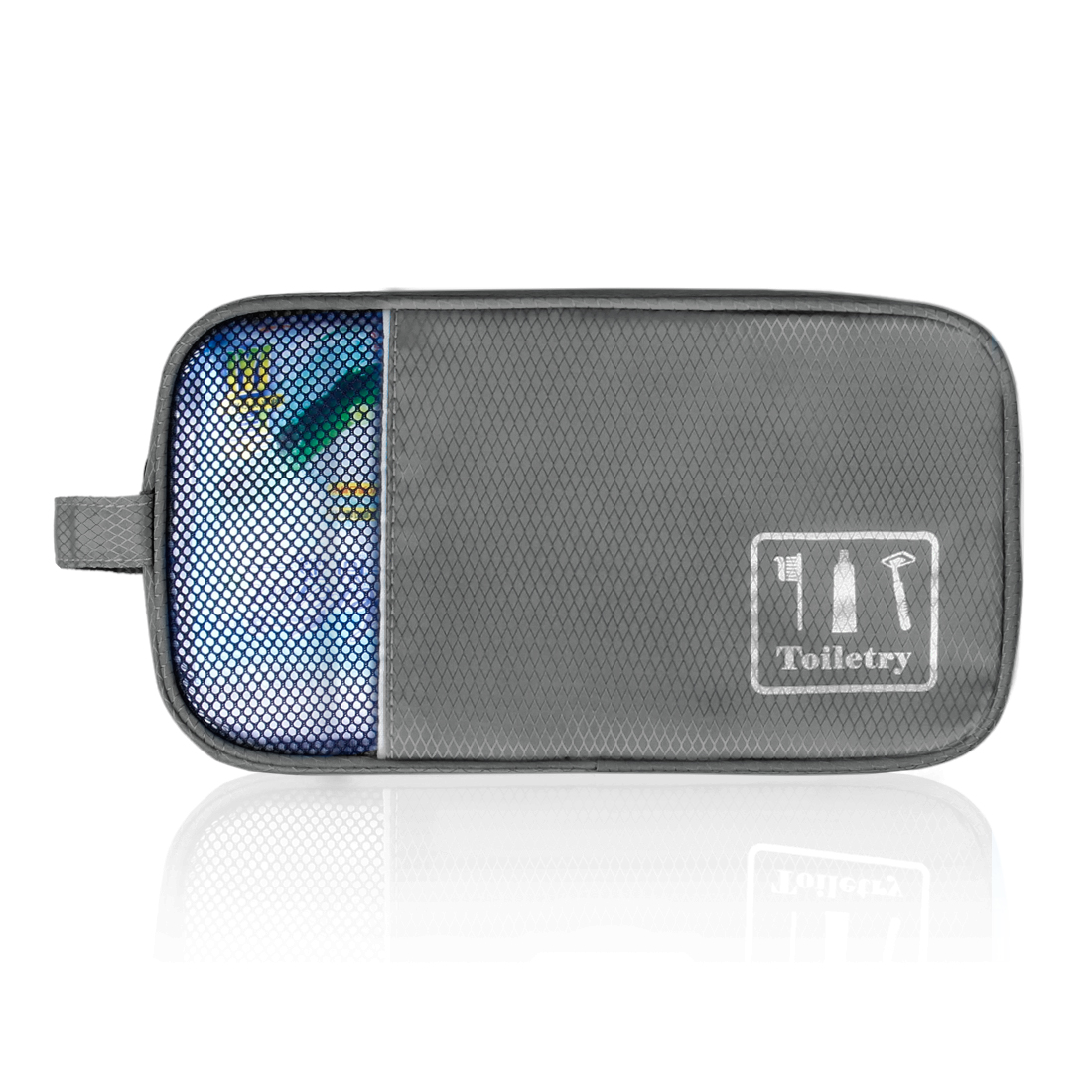 Bagsmart กระเป๋าจัดระเบียบเดินทาง 4 ใบ กันน้ำ พกพาสะดวก ใส่เสื้อผ้า, อุปกรณ์ไอที, อุปกรณ์น้ำ และรองเท้า (Grey)