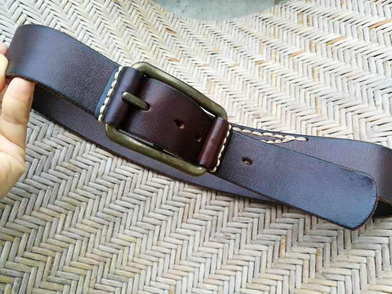 เข็มขัดชาย หนังแท้ BACK NUMBER หล่อมาก