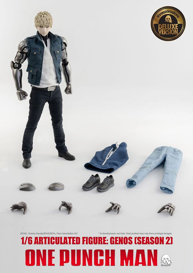 [เปิดจอง] threeZero X One punch Man One punch man: Genos s2 ( Deluxe version)