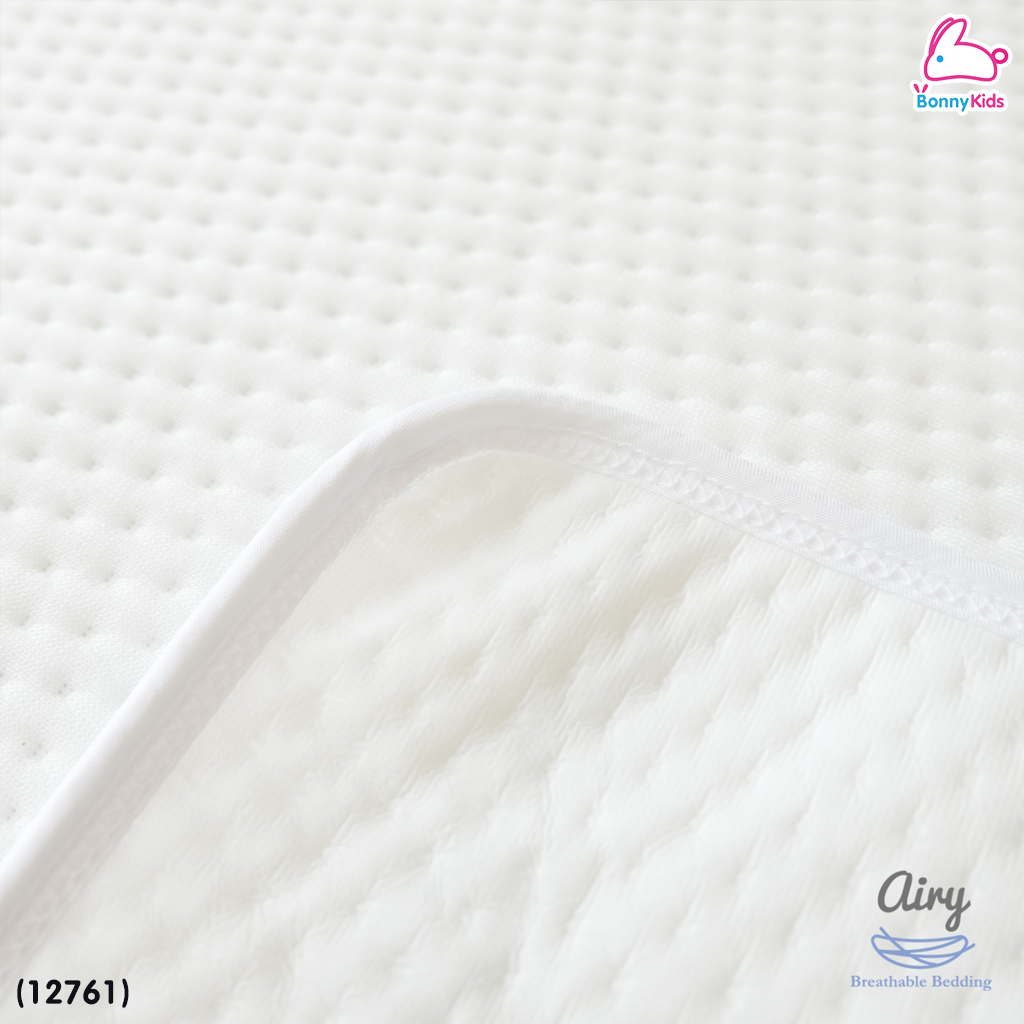 (12761) Airy (แอร์รี่) Waterproof Mattress protector แผ่นรองกันเปื้อนสำหรับทารก (70x100 cm)