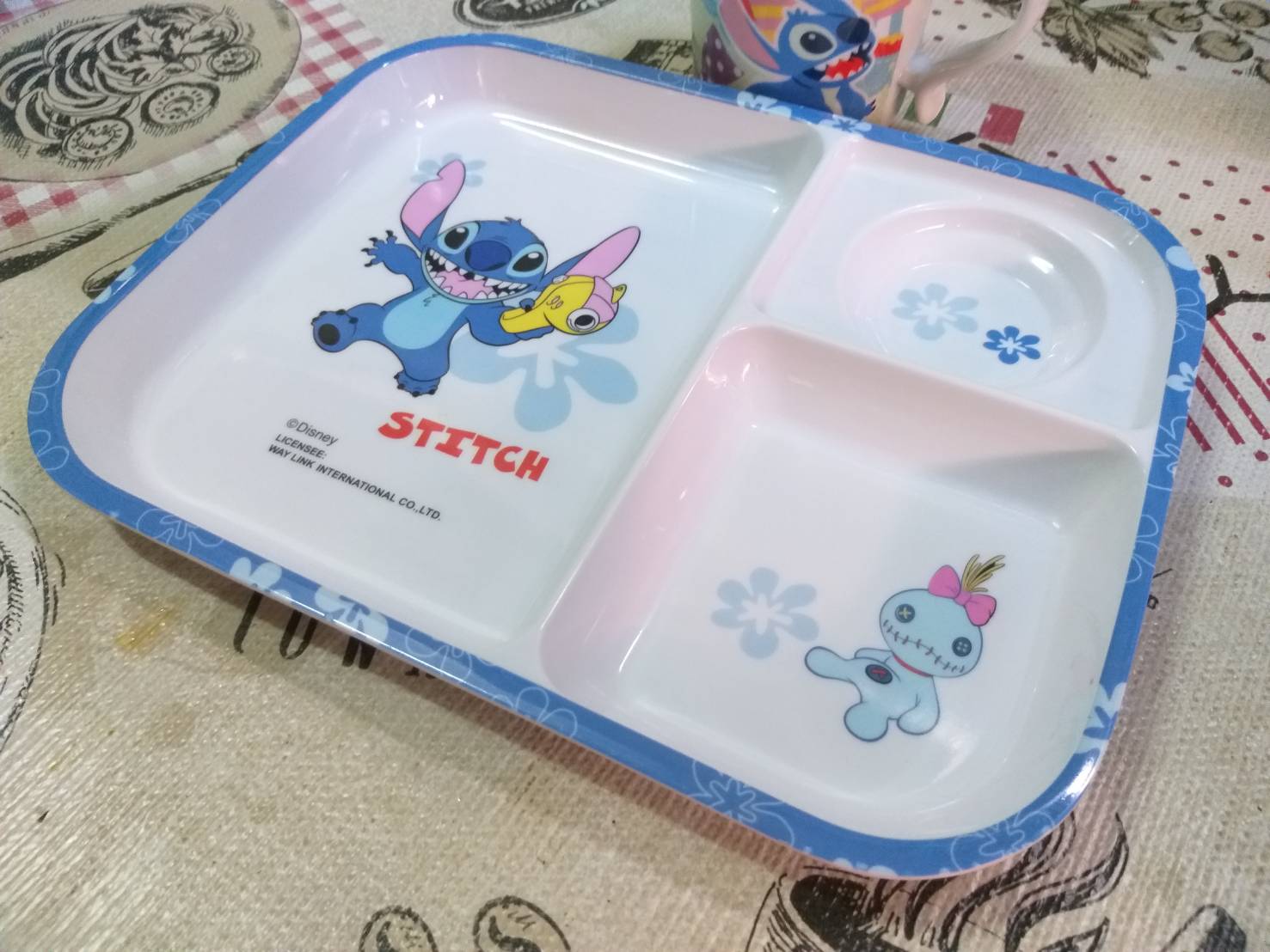ถาดหลุม STITCH ลิขสิทธิ์แท้จากญี่ปุ่น
