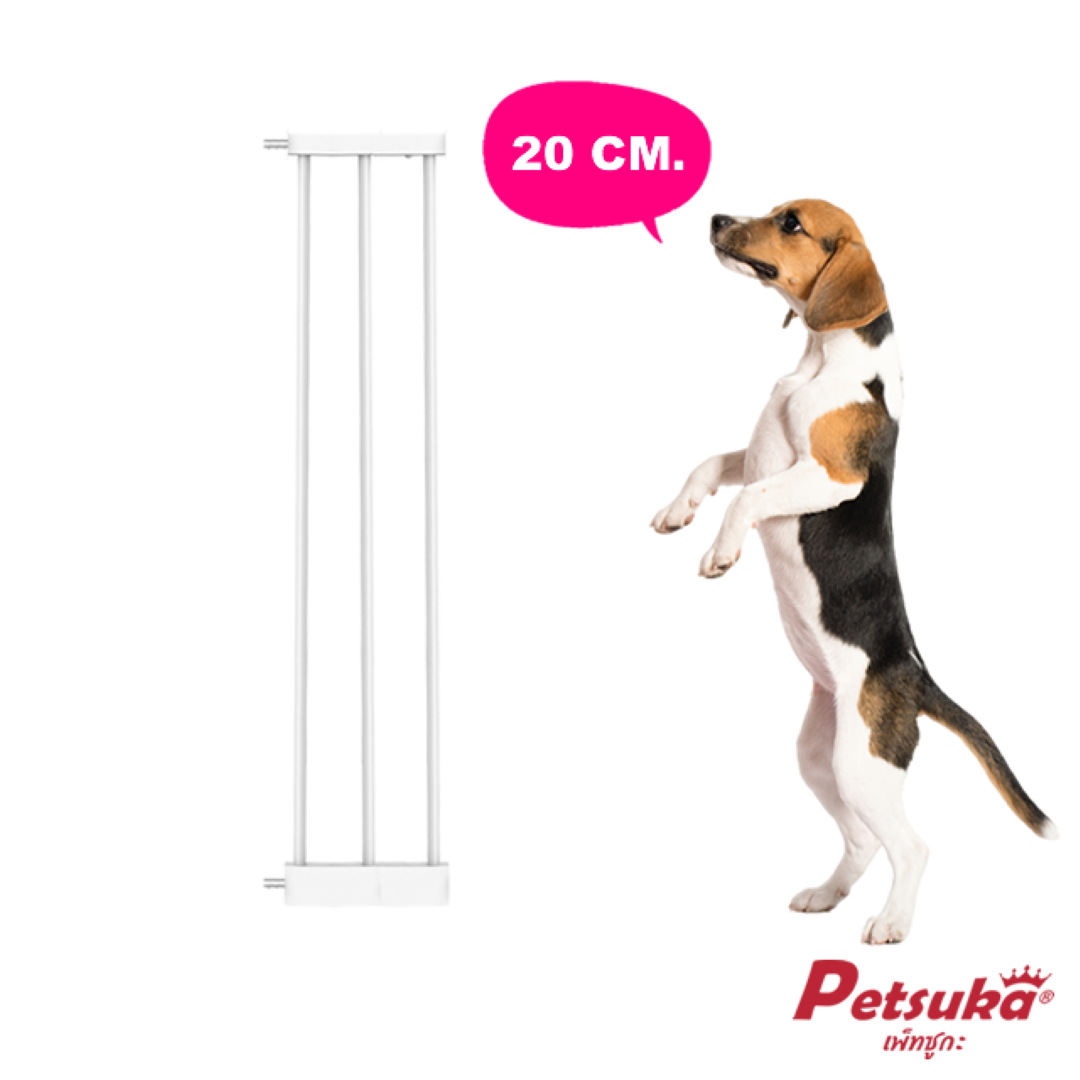 ส่วนขยายที่กั้นประตู-บันไดทางเดิน Petsuka ขนาด 20 ซม.