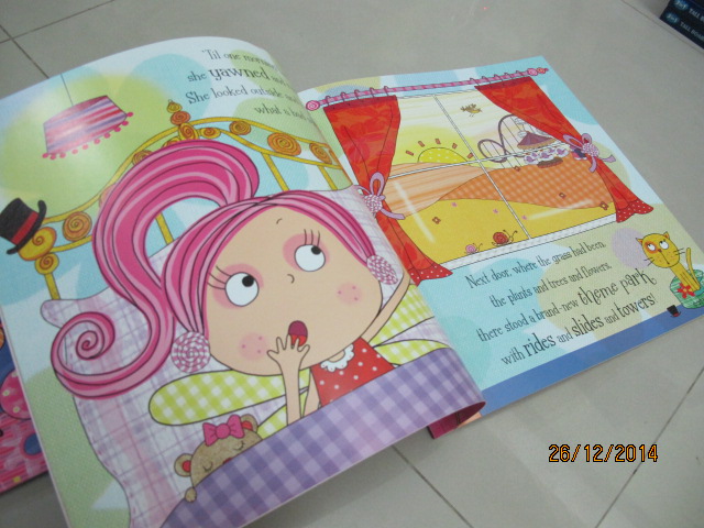 Nick Page & Clare Fennel : Sweet Fairy Friends : Lola the Lollipop Fairy : โลลานางฟ้าอมยิ้ม นิทานภาพ ปกอ่อน เล่มโต Make Believe Ideas
