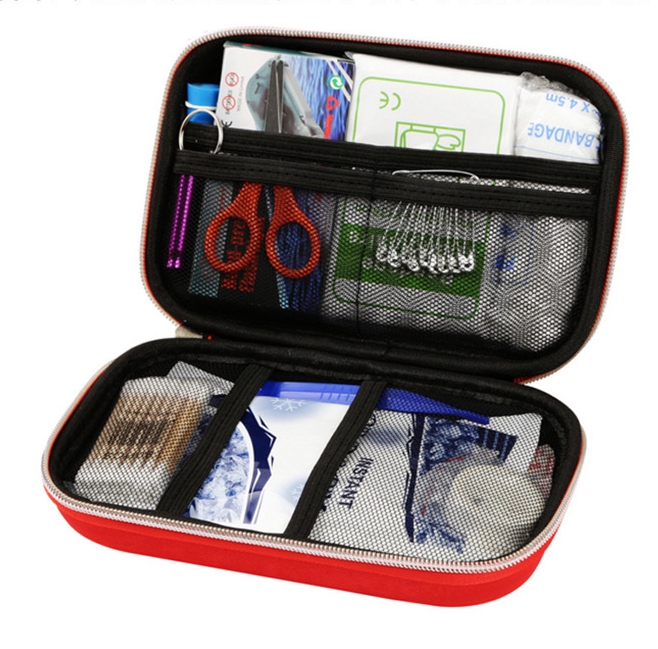 กระเป๋าใส่ยา กล่องใส่ยา ใส่อุปกรณ์ปฐมพยาบาล พกพาสะดวก ใช้งานง่าย จุเยอะ มี 2 สีให้เลือก