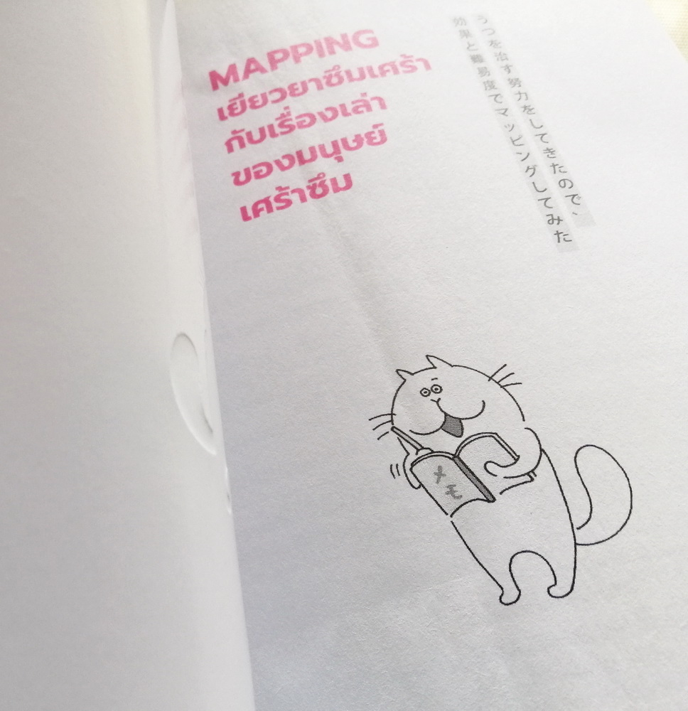 Mapping เยียวยาซึมเศร้ากับเรื่องเล่าของมนุษย์เศร้าซึม (มีตำหนิ โปรดอ่านรายละเอียด)