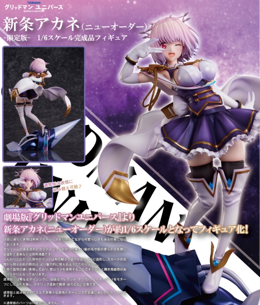 [เปิดจอง] Gridman Universe Akane Shinjo (New Order) Limited Edition 16 Scale Complete Figure มัดจำ1500บาท