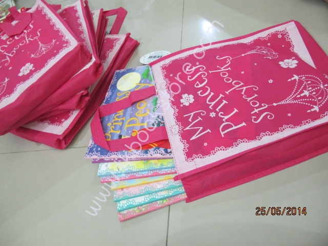 8 of My Princess Story Books Collection เซตหนังสือนิทานเจ้าหญิง 8 เล่ม พร้อมกระเป๋า