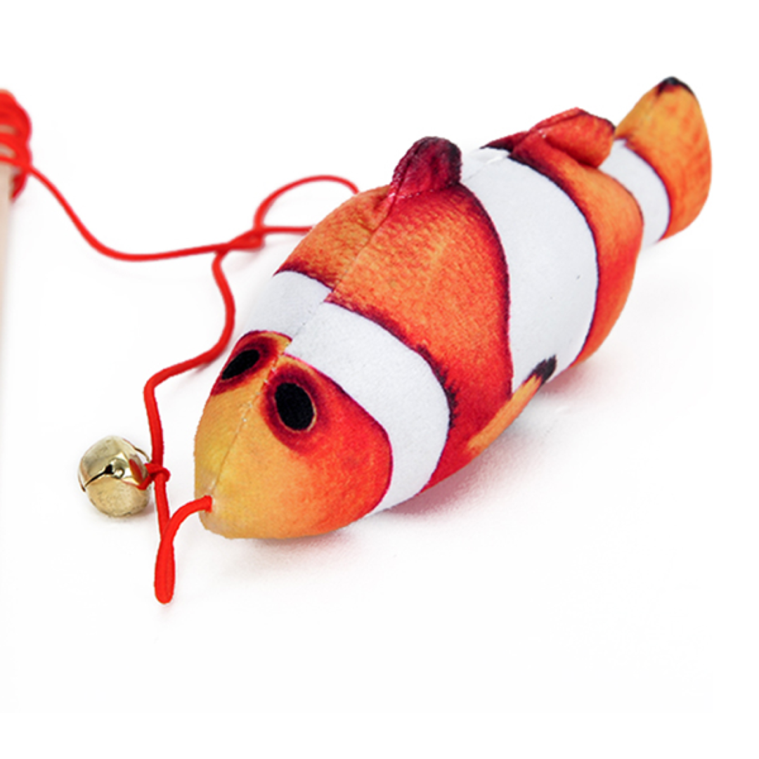 ไม้ล่อแมว Petsuka ปลาการ์ตูน