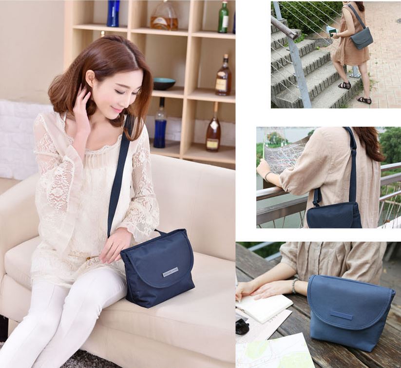 DINIWELL MESSENGER BAG กระเป๋าสะพายอเนกประสงค์ ใส่ได้ทั้งทำงาน ท่องเที่ยว ช่องเยอะ น้ำหนักเบา ผลิตจากไนล่อนคุณภาพสูง กันน้ำ มี 4 สีให้เลือก