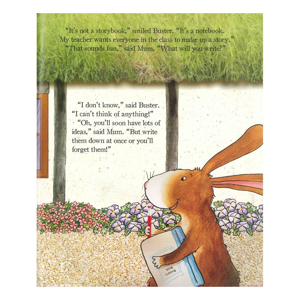 Peter Bently : Bunny Loves to Write : นิทานภาพ กระต่ายชอบเขียนหนังสือ ปีเตอร์ เบนท์ลี่ จาก Shark in the Dark