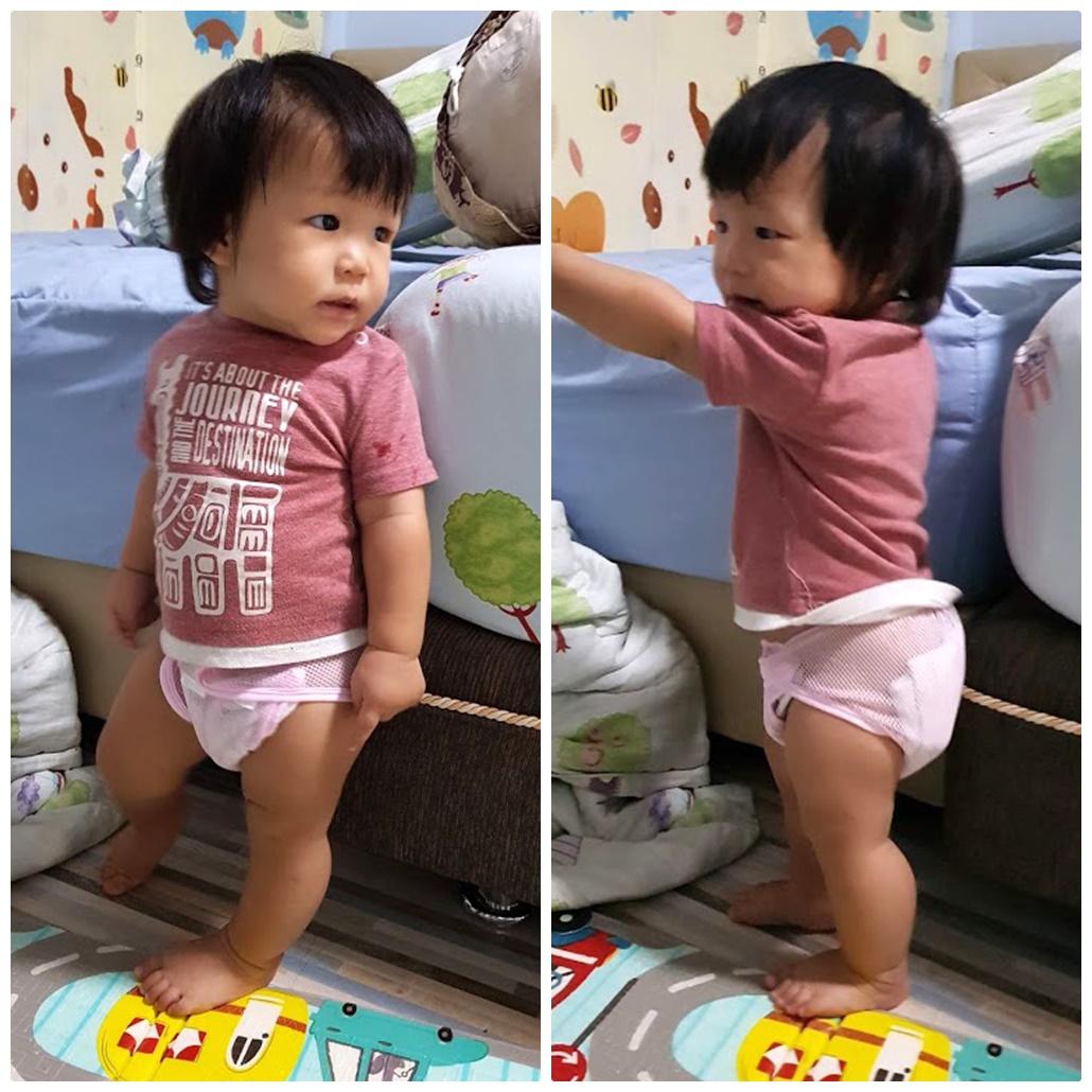 กางเกงผ้าอ้อมเด็กซักได้ กางเกงซับฉี่เด็ก ผ้าอ้อมซักได้ ผ้าอ้อมซับฉี่ ตาข่ายนิ่ม สำหรับสอดผ้าอ้อมผ้า ของเด็กวัย 0-30 เดือน