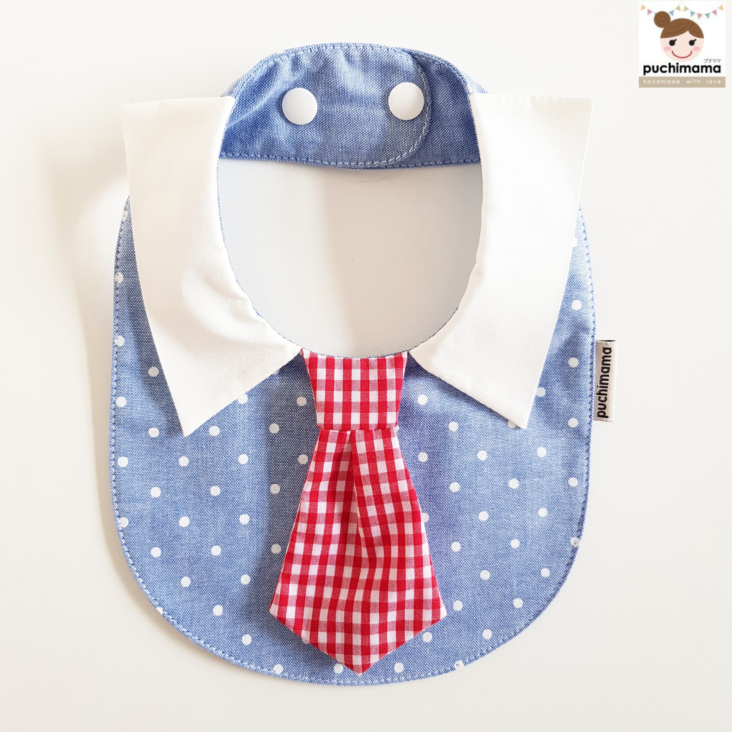 Puchimama "Necktie" Bib