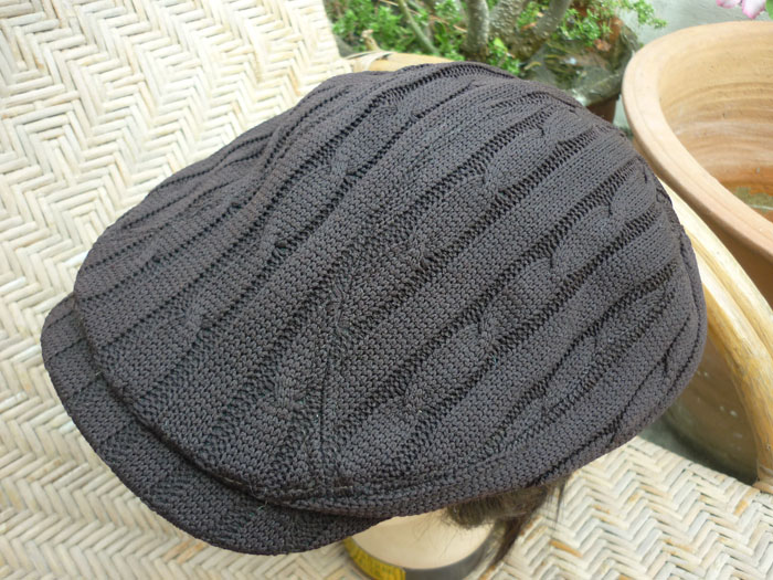 หมวกติงลี่ผ้าลายนิตติ้ง สวยมาก