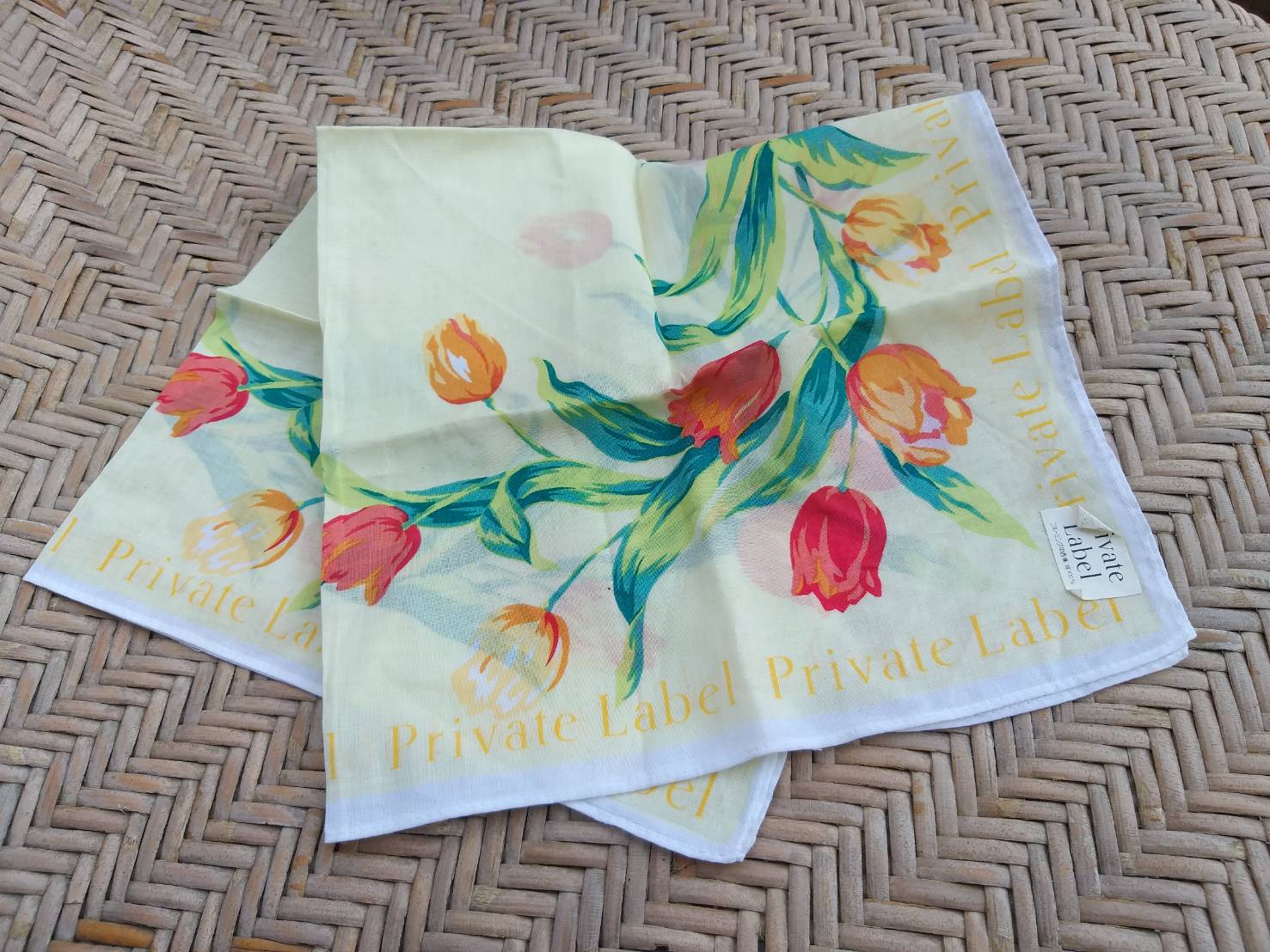 ผ้าเช็ดหน้า PRIVATE LABEL สีสวยยย