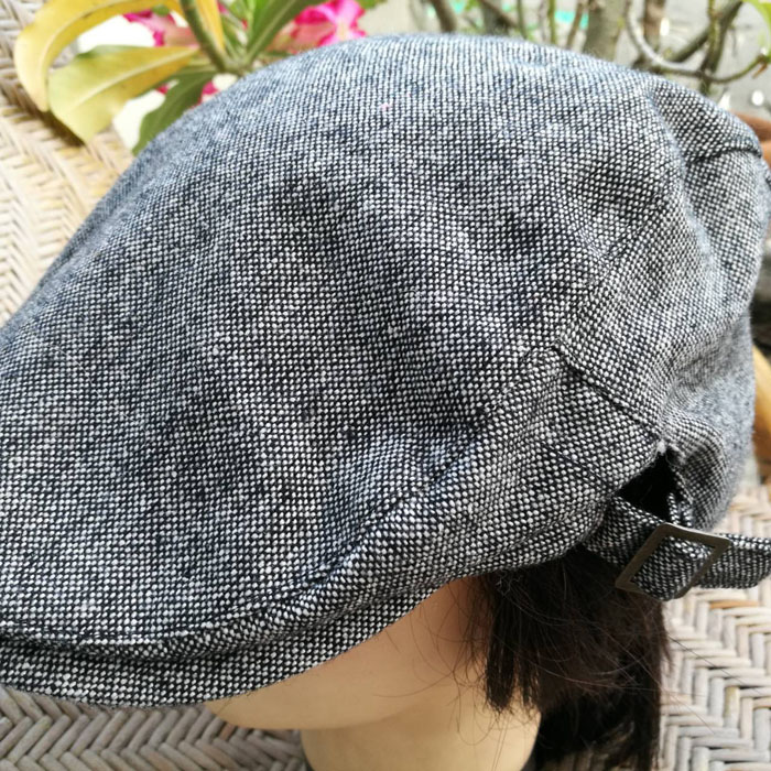 หมวกติงลี่ หมวกแฟลตแค็ป ผ้าหมวกสวย 56-61ซม.