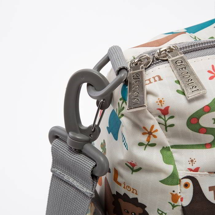 Ecosusi กระเป๋าคุณแม่ กระเป๋าสัมภาระคุณแม่ กระเป๋าแม่ลูกอ่อน แขวนรถเข็นเด็กได้ หิ้ว หรือสะพายไหล่ได้ (ลายสัตว์ต่างๆ)