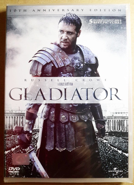 (DVD) Gladiator (2000) แกลดดิเอเตอร์ นักรบผู้กล้าผ่าแผ่นดินทรราช (มีพากย์ไทย)