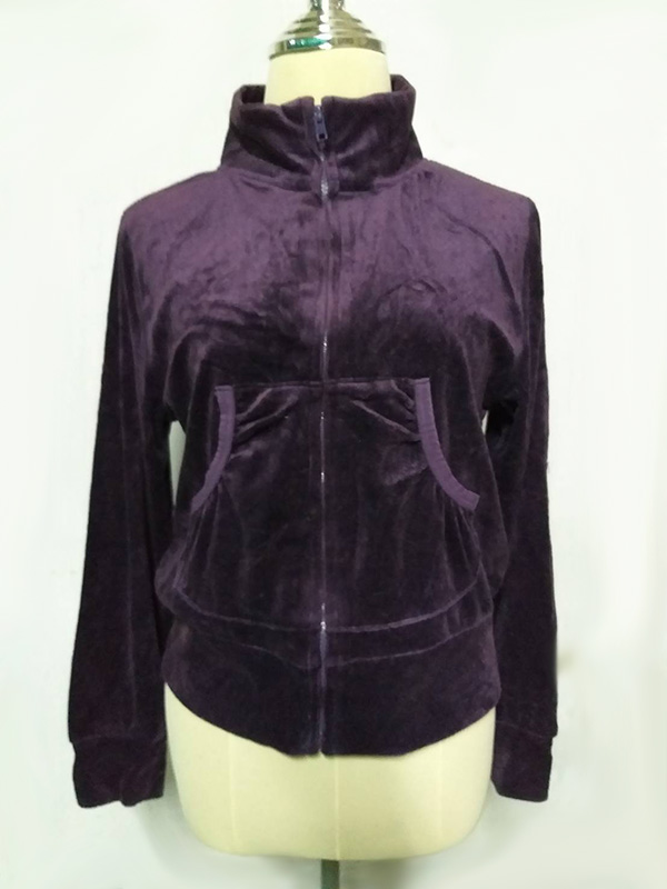 เสื้อแขนยาวผ้ากำมะหยี่ THE EMPORIUM น่ารักมาก ไซด์ S