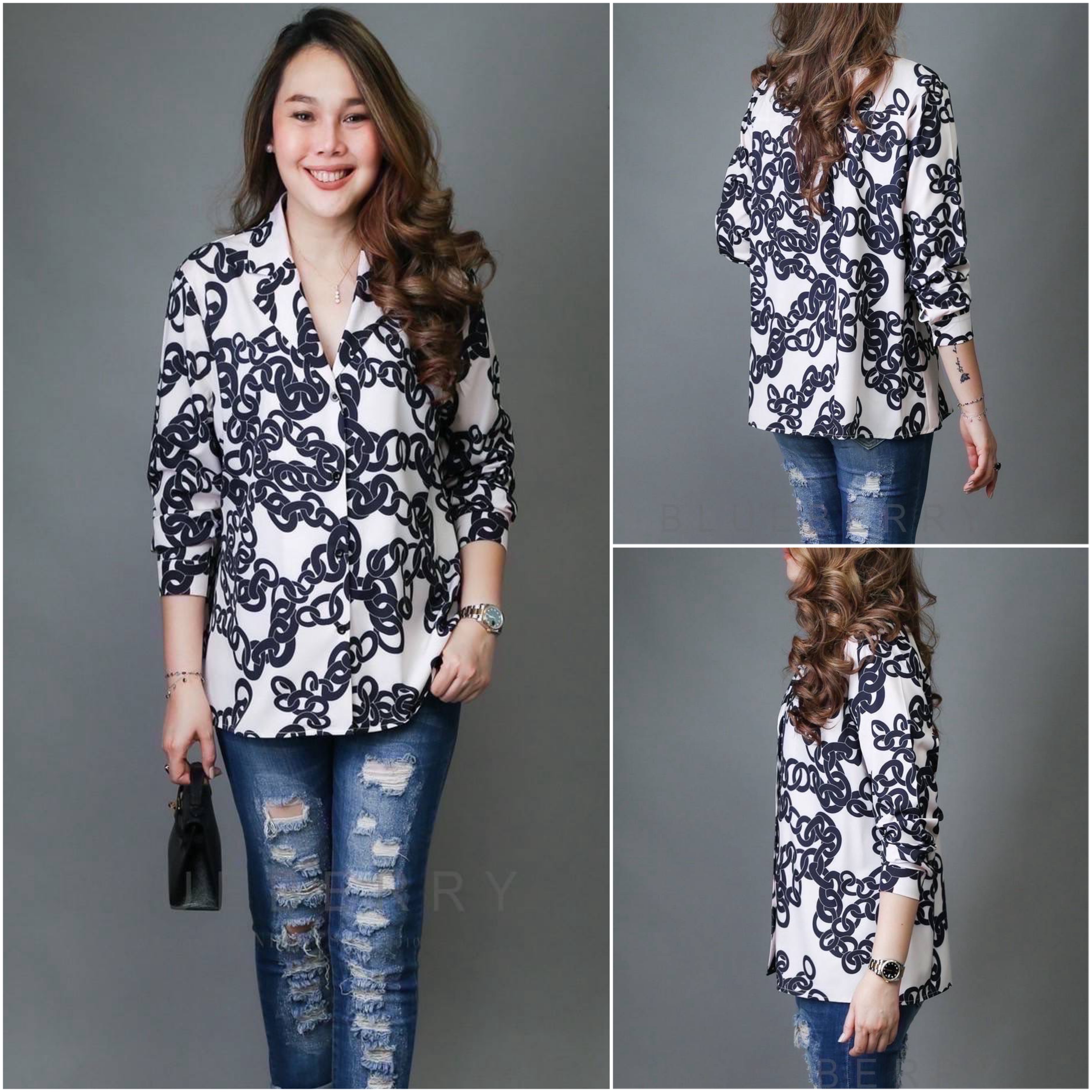 เสื้อเชิ้ต สูทเชิ้ต New พรีเมี่ยมคลาสสิคเสื้อแบรนด์เนม เชิ้ตปกสูทแขนยาว คอลเลคชั่นสุดหรู ใส่สบาย : สินค้าคุณภาพ (พร้อมส่ง)