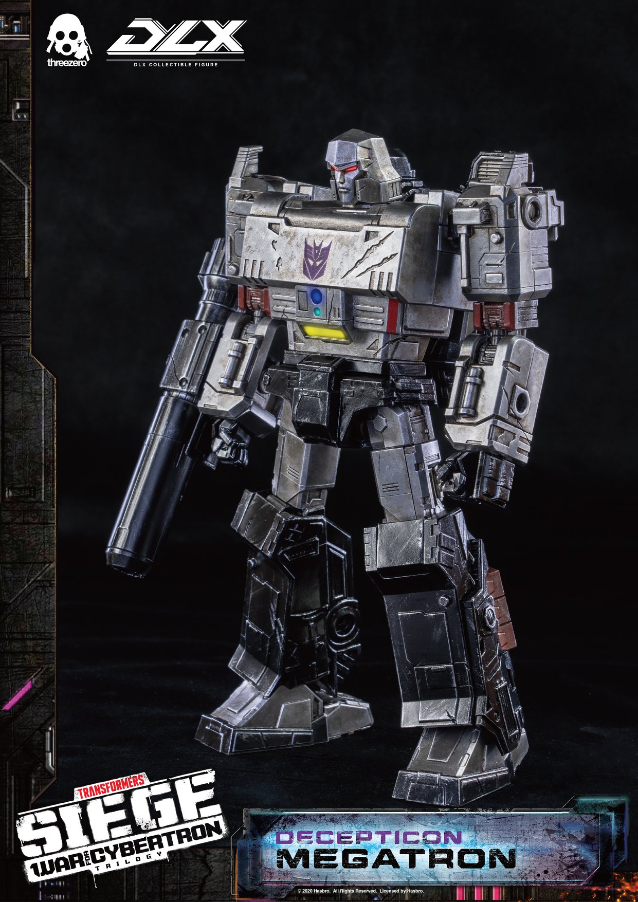 [เปิดจอง] [Threezero] 3Z0203 Info: Transformers: War For Cybertron Trilogy – DLX Megatron
