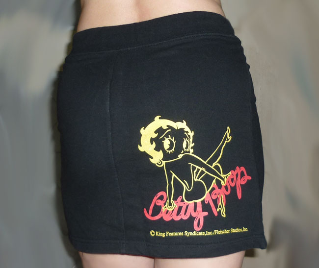 กระโปรงผ้ายืด BETTY BOOP ลิขสิทธิ์แท้