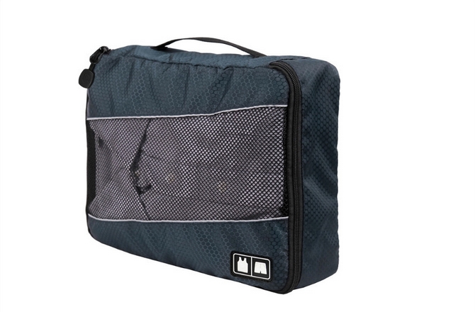 Bagsmart กระเป๋าจัดระเบียบเดินทาง 3 ใบต่อชุด ใส่เสื้อ, กางเกง, กระโปรง, ผ้าขนหนู (Bagsmart Packing Cubes 3-Pcs Travel Organizer)