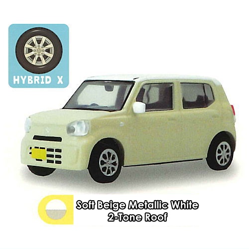 กาชาปองโมเดลรถซูซูกิอัลโต้ สเกล 1/64 SUZUKI ALTO Collection
