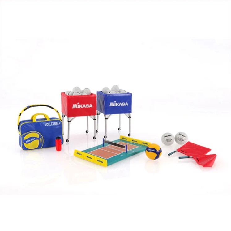 กาชาปองโมเดลอุปกรณ์วอลเล่ย์บอล MIKASA Miniature Collection
