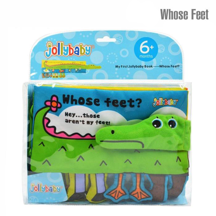 หนังสือผ้า Whose Feet? - Hey...those aren't my feet!
