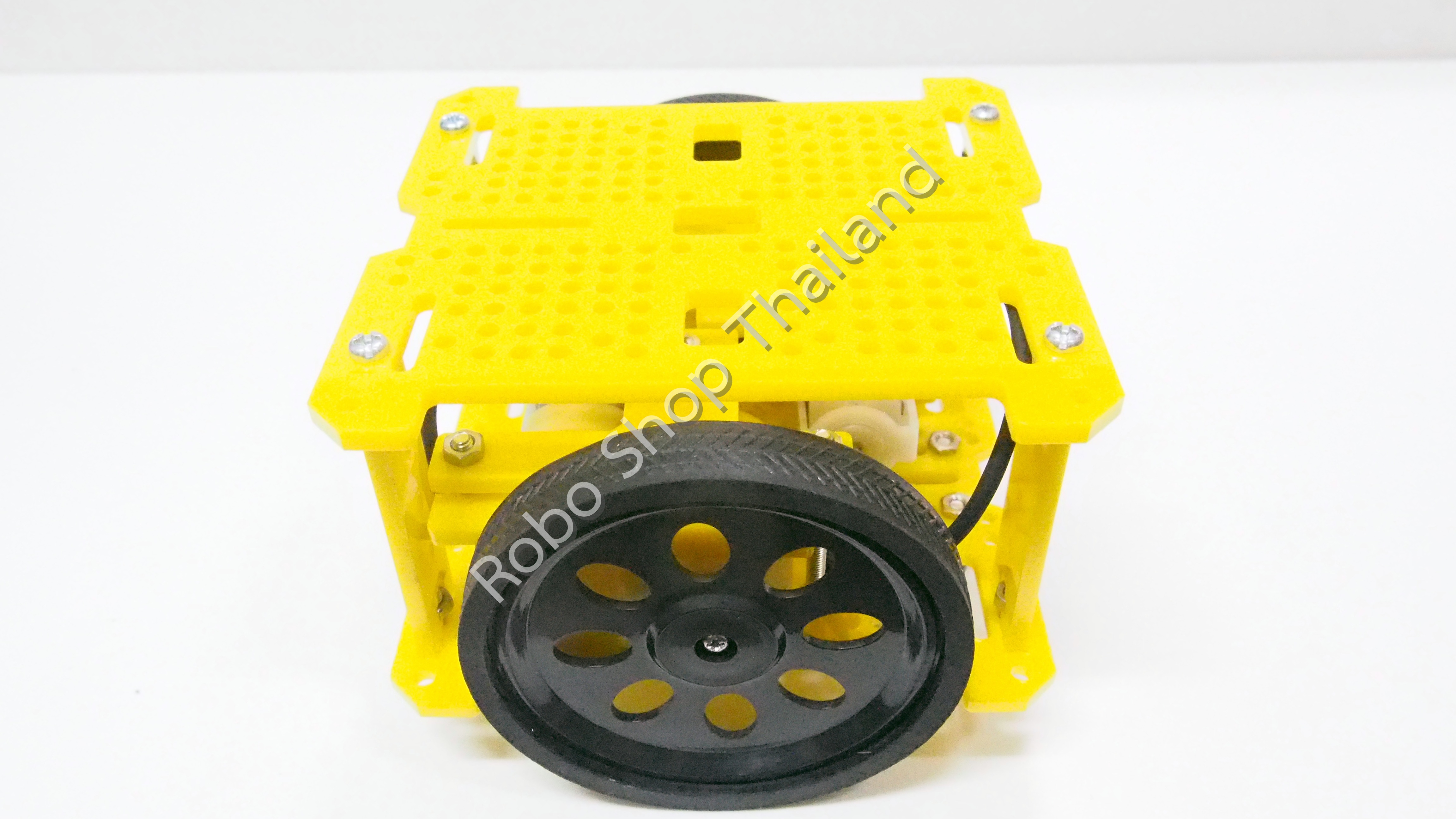 โครงหุ่นยนต์แบบเหลี่ยม มี Encoder