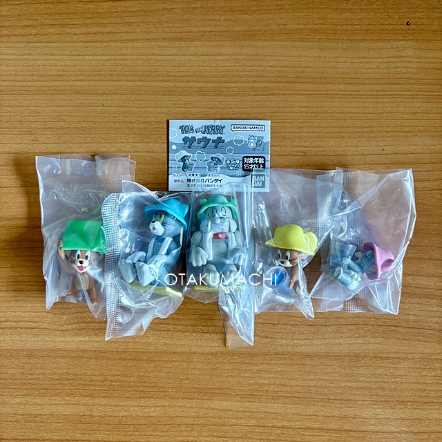 กาชาปองทอมแอนด์เจอรี่ TOM and JERRY Sauna