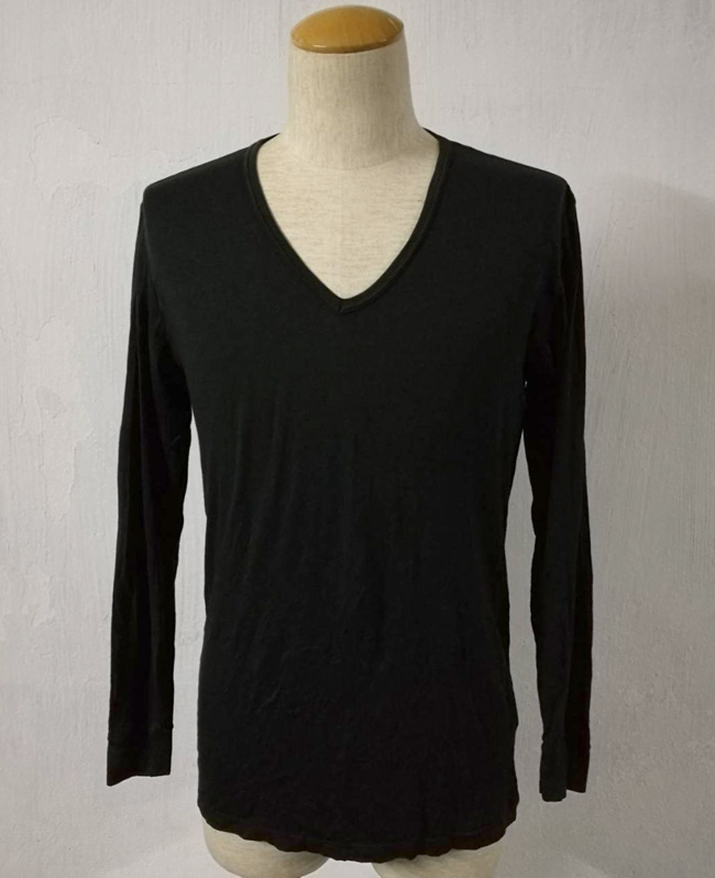 เสื้อฮีทเทคชาย สีดำ Uniqlo Heattech Sz M