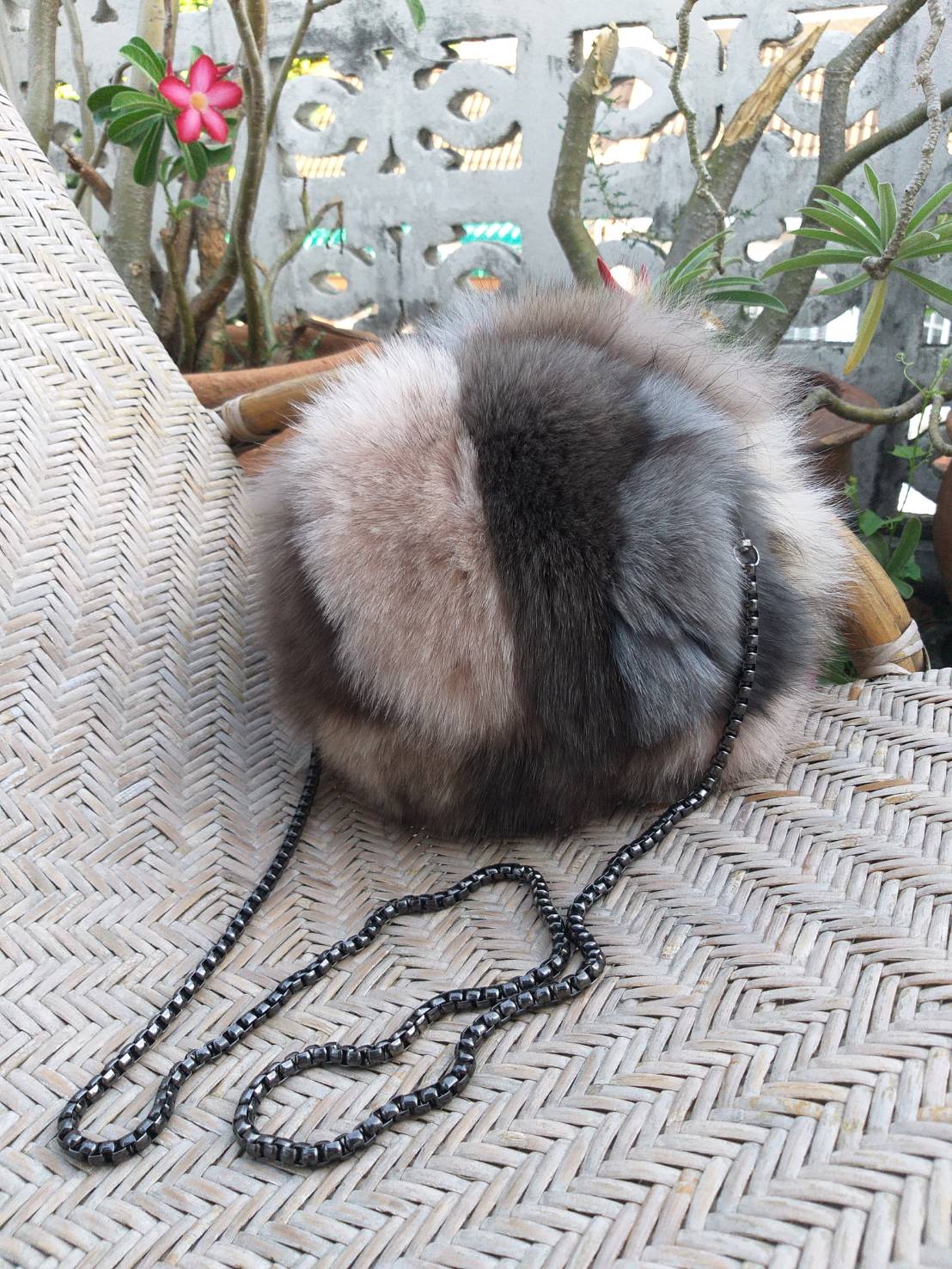 กระเป๋า Fur Fox แท้ อลังการสุดนุ่ม งามที่สุด (ของใหม่)