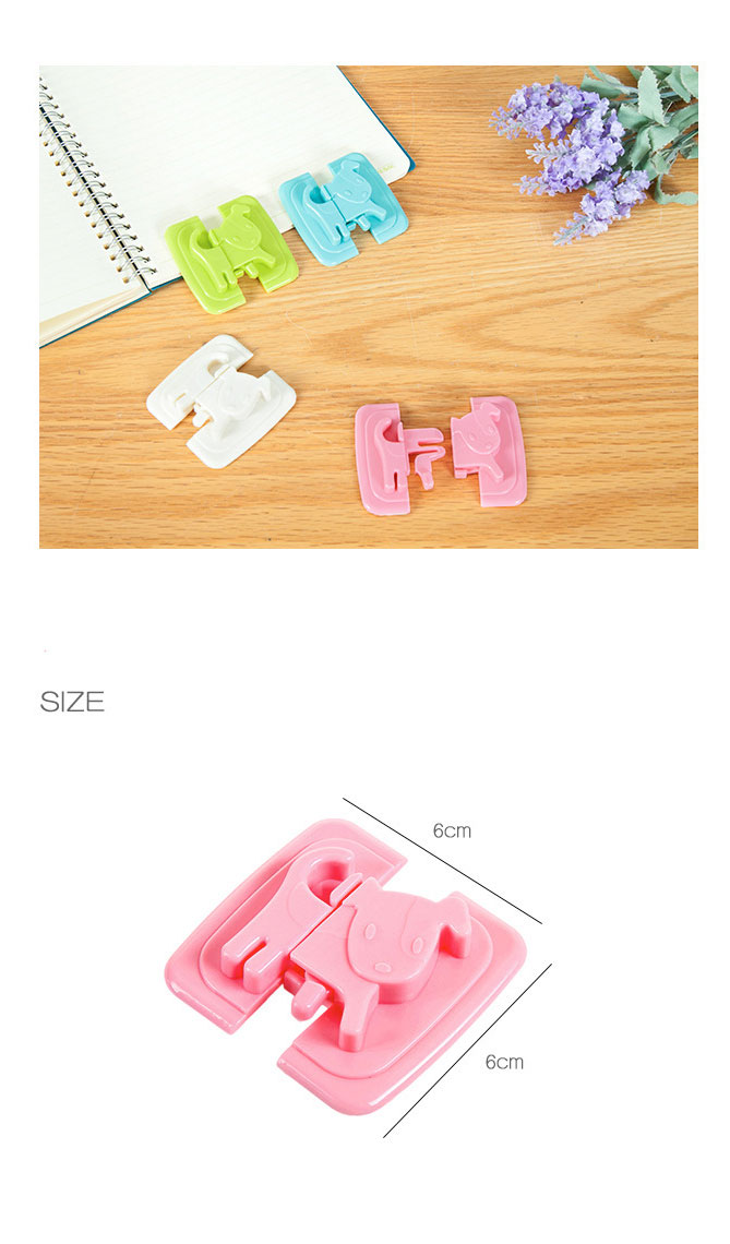 ตัวล็อคตู้เย็น ที่ล็อคตู้ ตู้เย็น ลิ้นชัก กันเด็กเปิดเอง (รุ่นล็อคด้านข้าง) รูปสุนัข