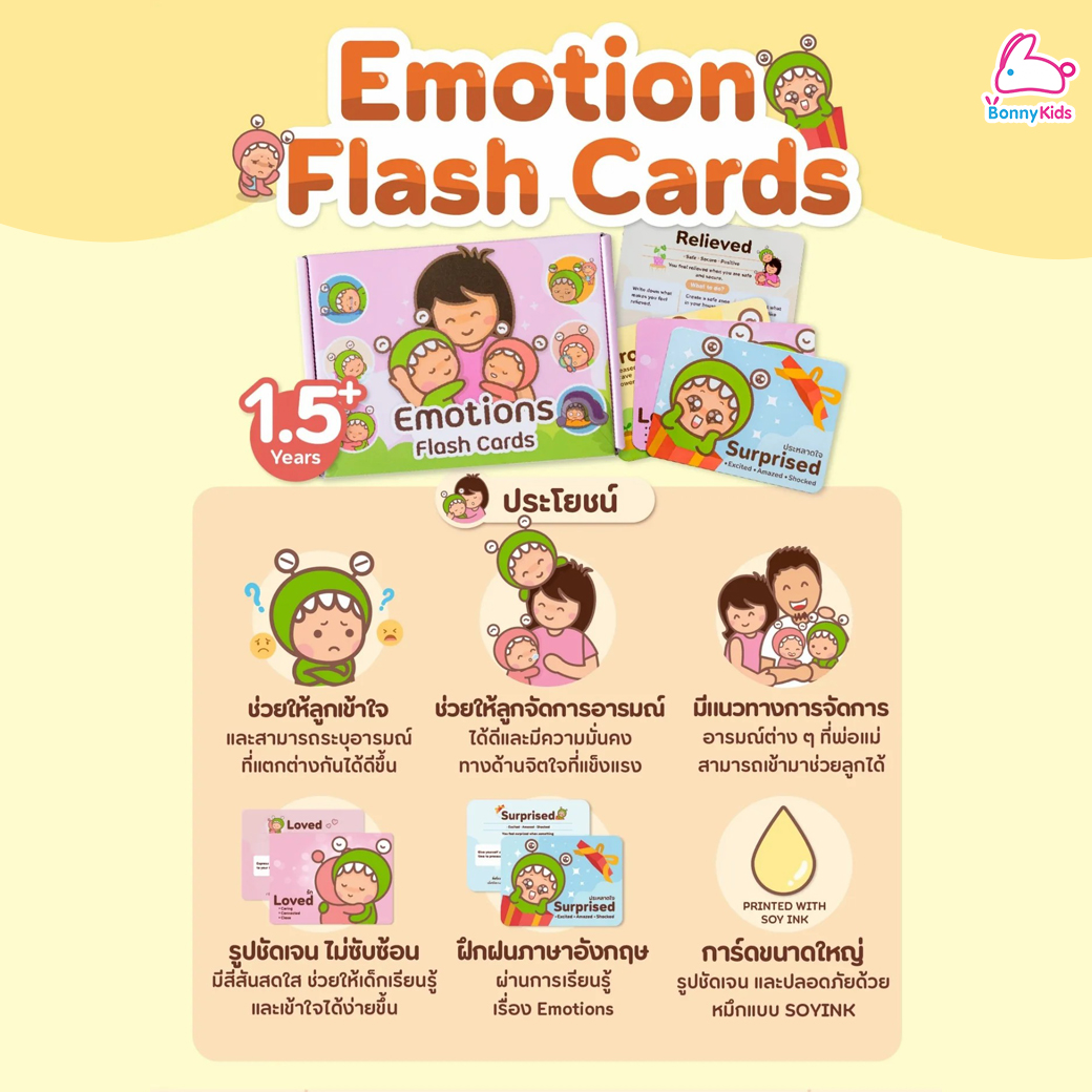 Little Monster (ลิตเติ้ลมอนเตอร์) บัตรคำศัพท์+ประโยคสนทนา เซ็ตการ์ดคำศัพท์ฝึกภาษาอังกฤษ