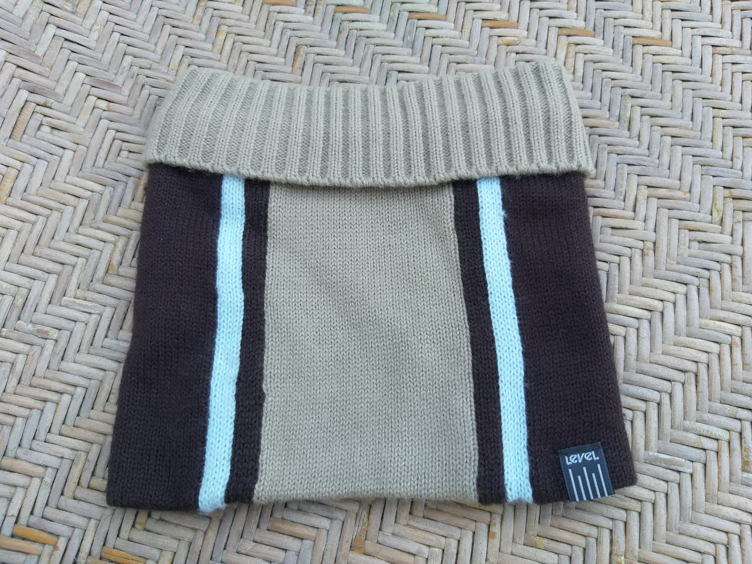 ที่อุ่นคอ Neck Warmer ไหมพรม 2 ชั้น