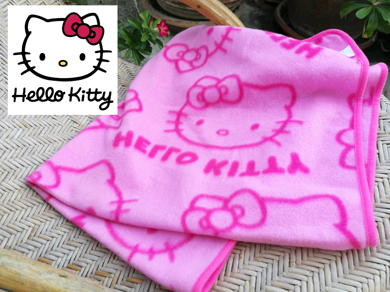 ผ้าห่มเด็ก Hello Kitty ลิขสิทธิ์แท้ (ของใหม่)
