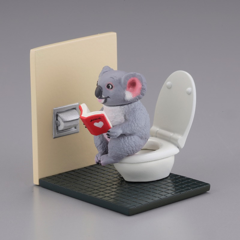 กาชาปองสัตว์นั่งชักโครก 2 Capsule Q Museum: Sato Kunio's Animals "Toilet Time 2"