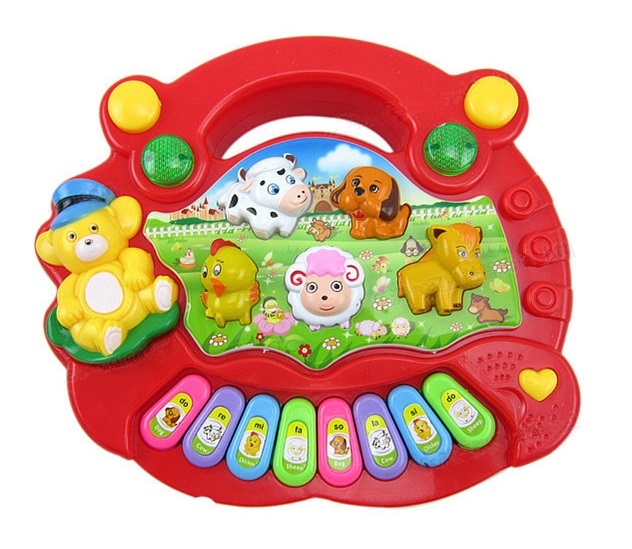 ออร์แกนเด็ก โดเรมี เสียงสัตว์ มีคำถาม สอนภาษาอังกฤษ พกพาสะดวก