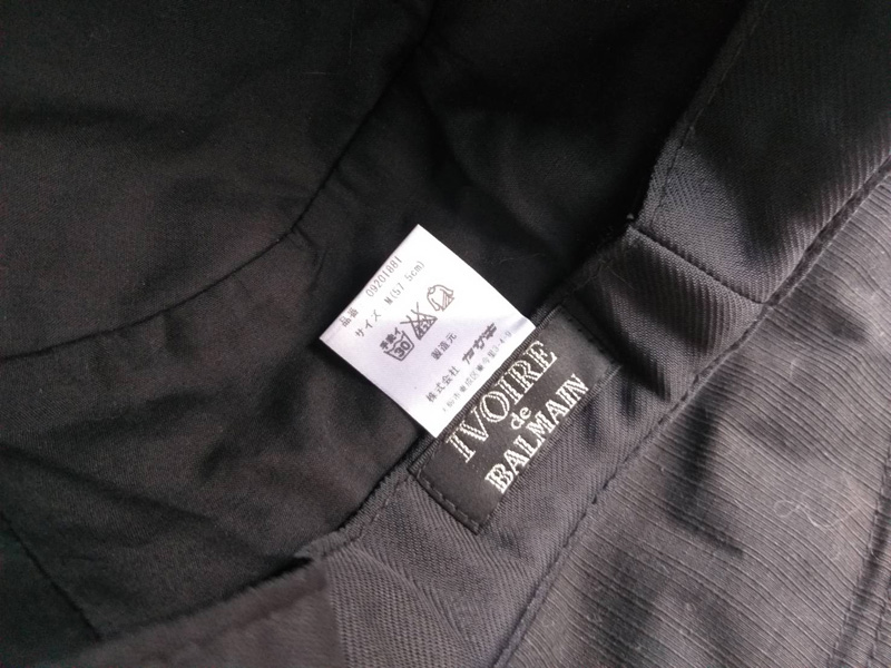 หมวกปีกกว้าง IVOIRE de BALMAIN หรูมาก ผู้ดี